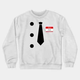 Three hole punched Jim Crewneck Sweatshirt